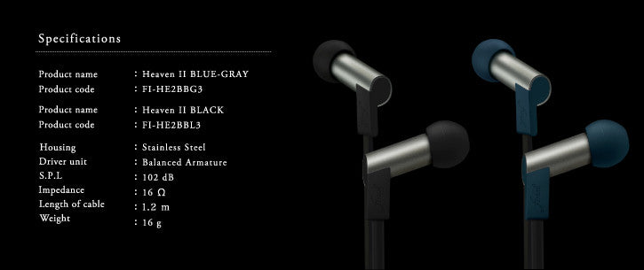 Final Heaven II Balanced Armature In-ear Earphone[ Jaben Edition Only]